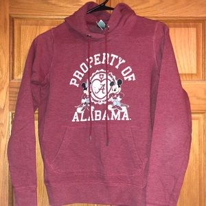 Maroon Disney Athletic Hoodie🐭